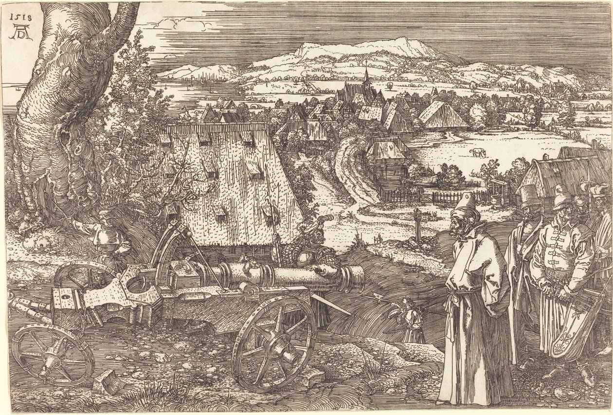 Landscape with the Cannon by Albrecht Dürer