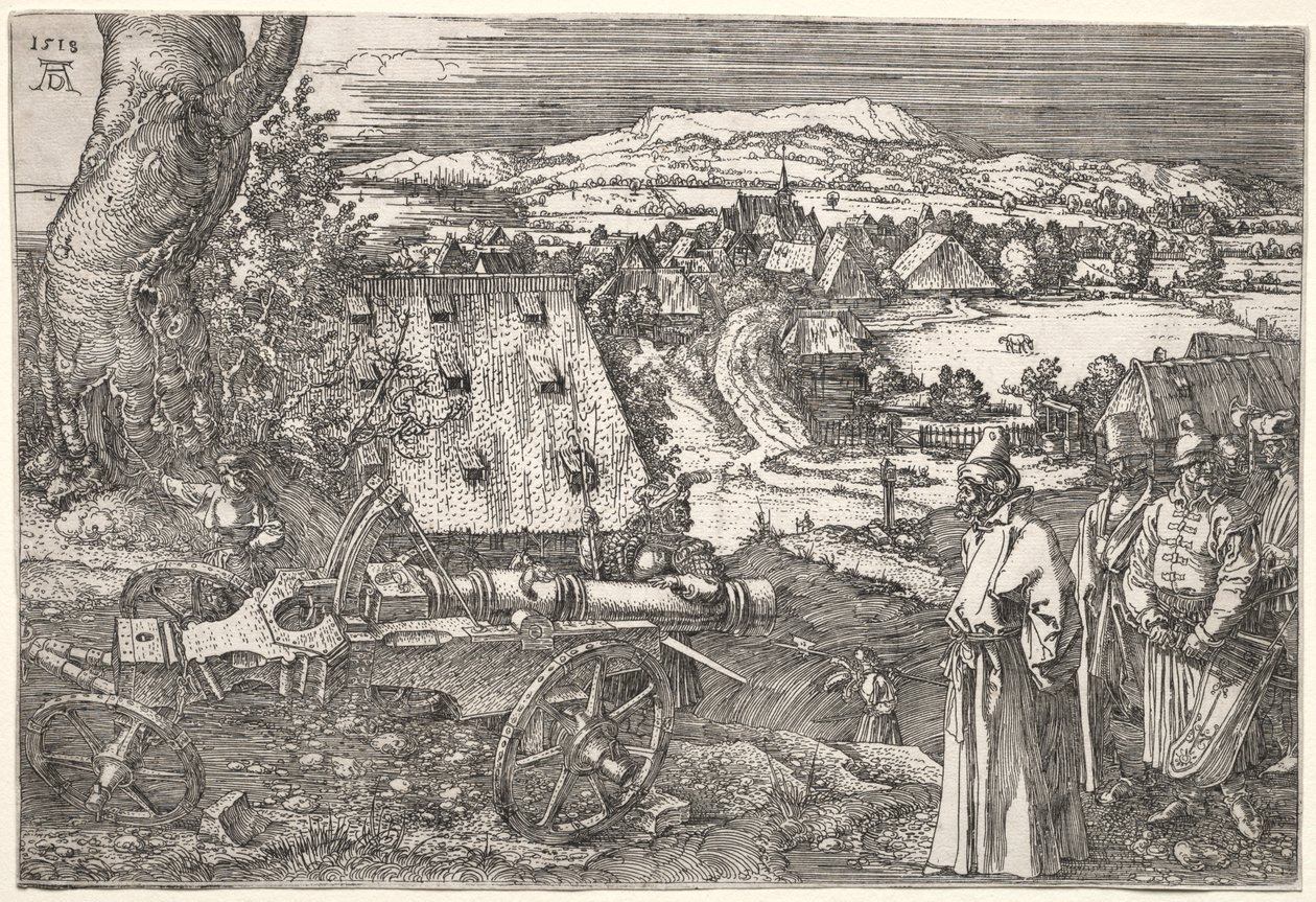 Landscape with the Cannon by Albrecht Dürer
