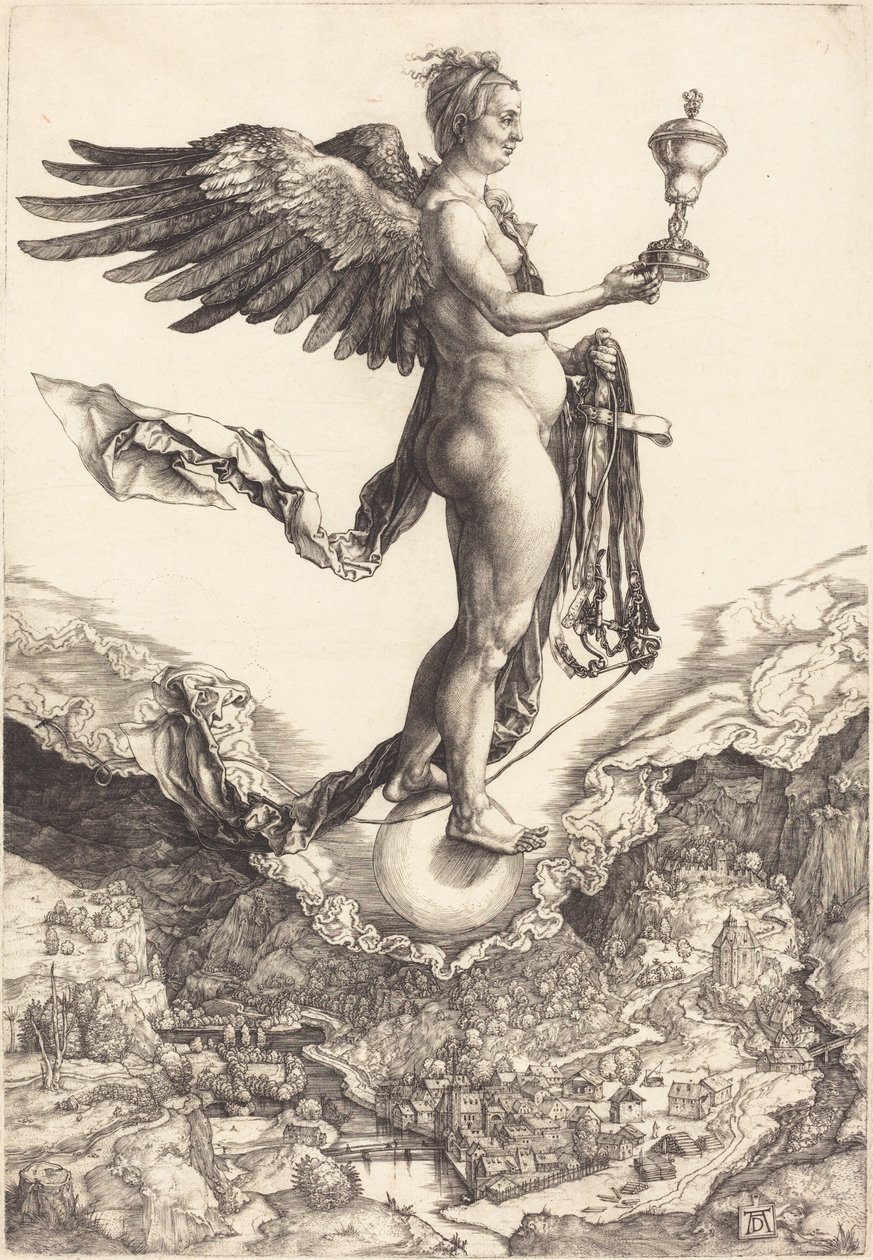 Nemesis (The Great Fortune) by Albrecht Dürer