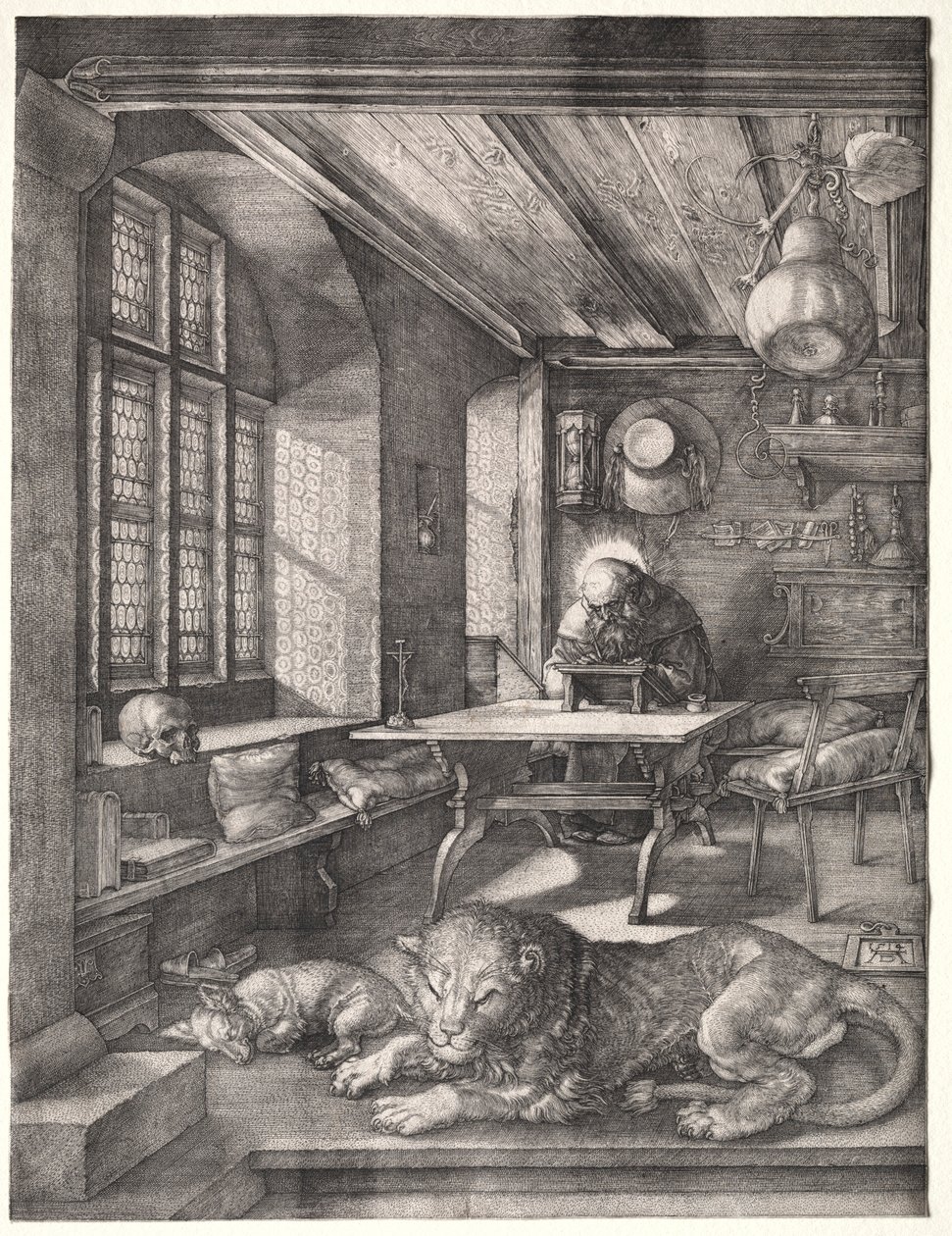 St. Jerome in His Study by Albrecht Dürer