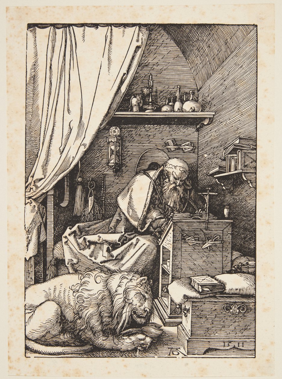 St. Jerome in His Cell by Albrecht Dürer