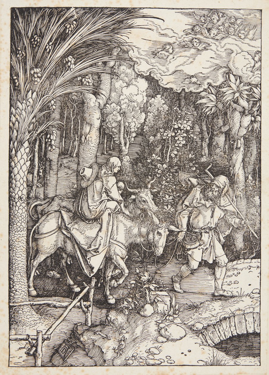 The Flight into Egypt by Albrecht Dürer