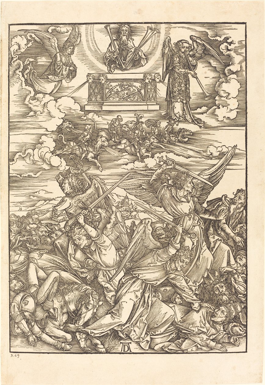 The Four Avenging Angels by Albrecht Dürer