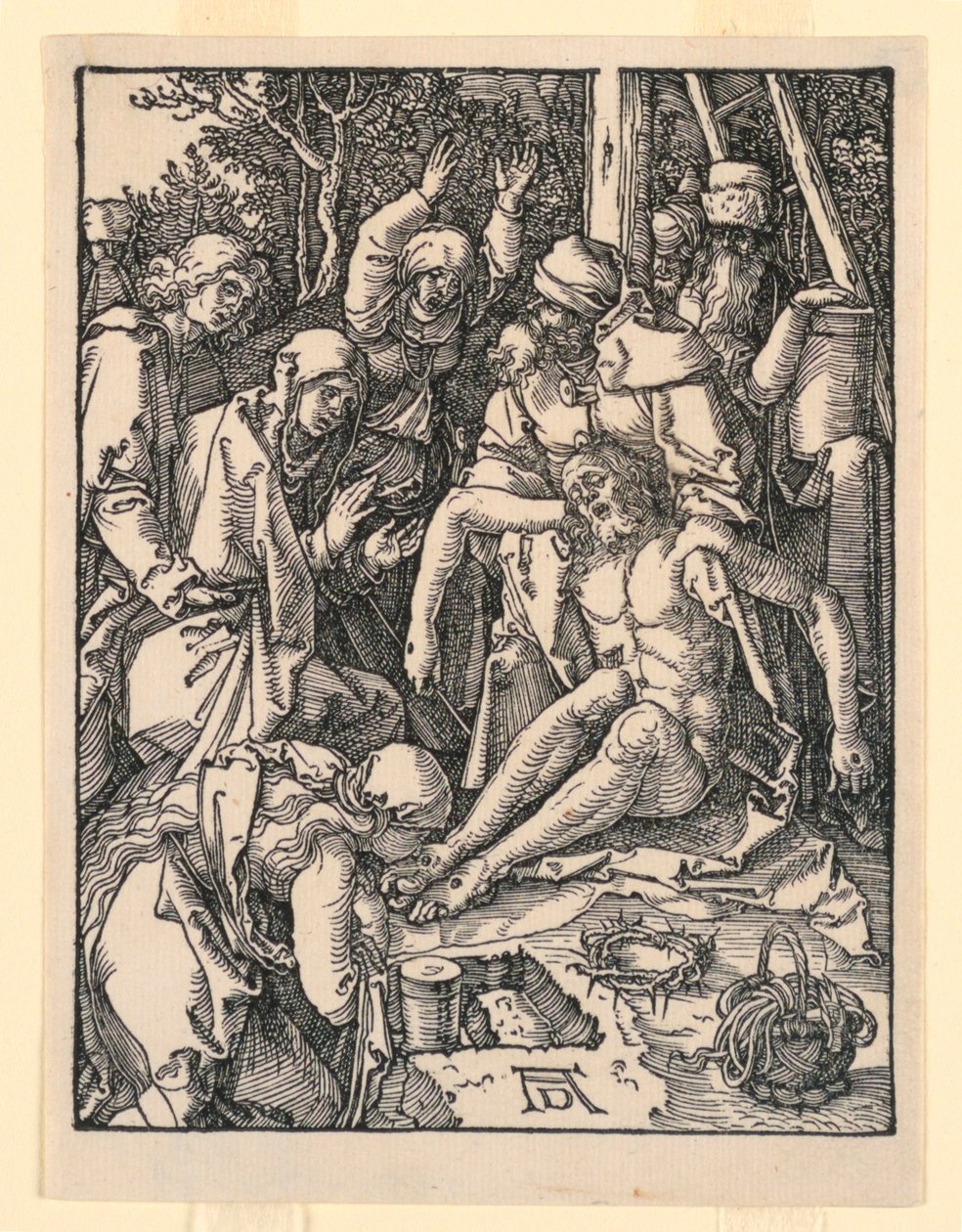 The Lamentation (from The Little Passion Series) by Albrecht Dürer