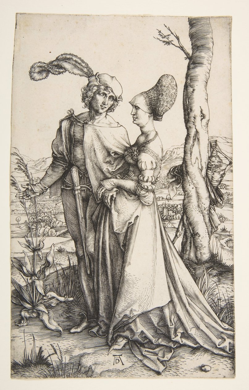 The Promenade by Albrecht Dürer