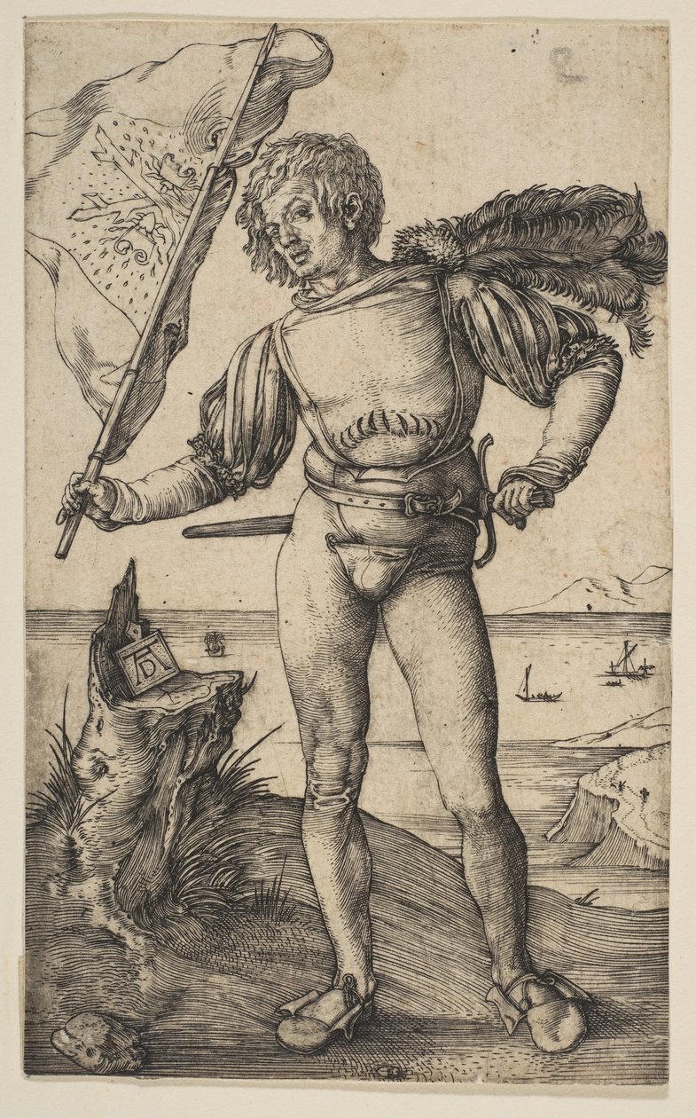 The Standard Bearer, ca. 1501 by Albrecht Dürer