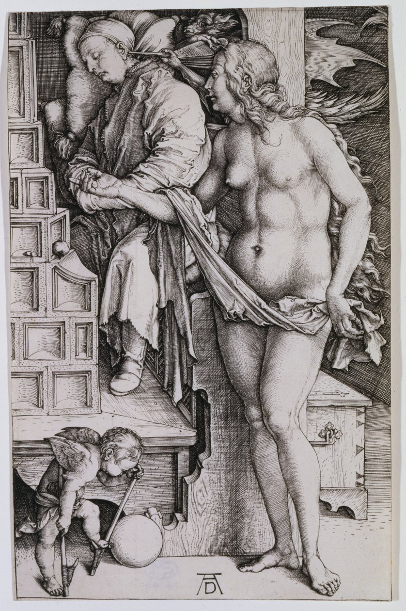 The Temptation of the Idler by Albrecht Dürer