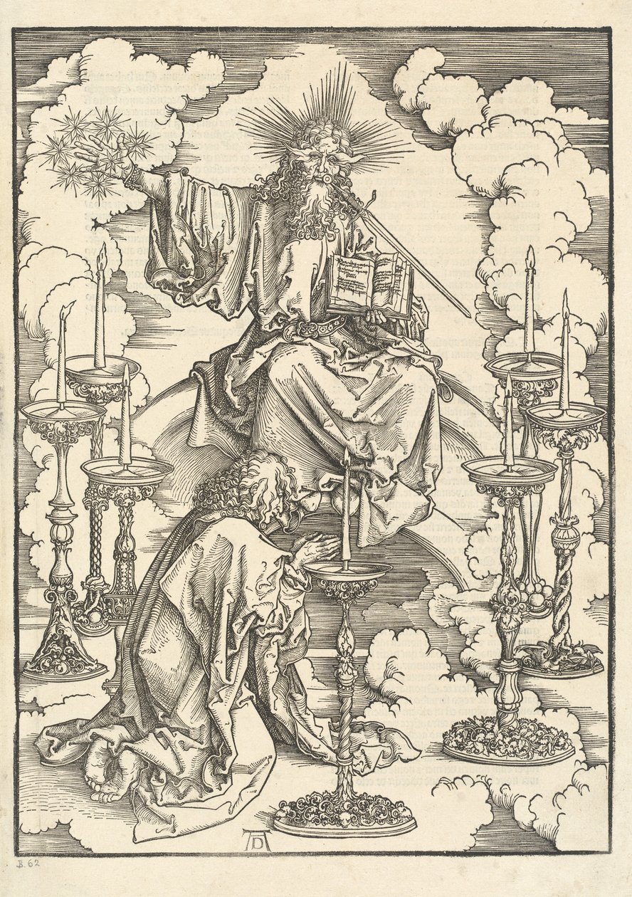 The Vision of the Seven Candlesticks by Albrecht Dürer