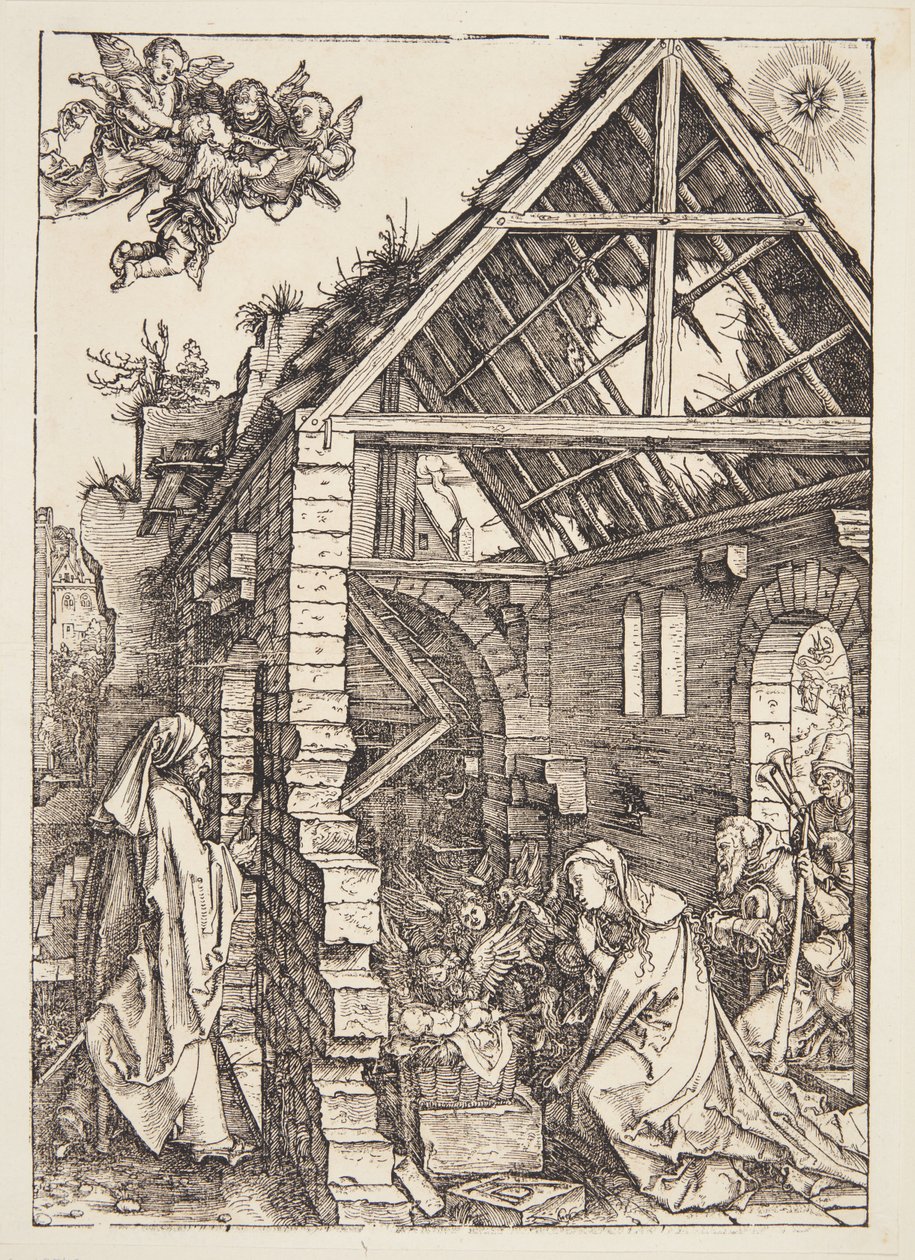 The Adoration of the Shepherds by Albrecht Dürer