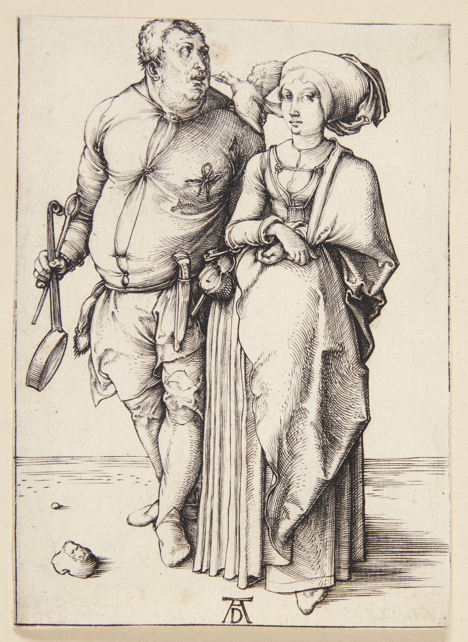 The Cook and His Wife by Albrecht Dürer
