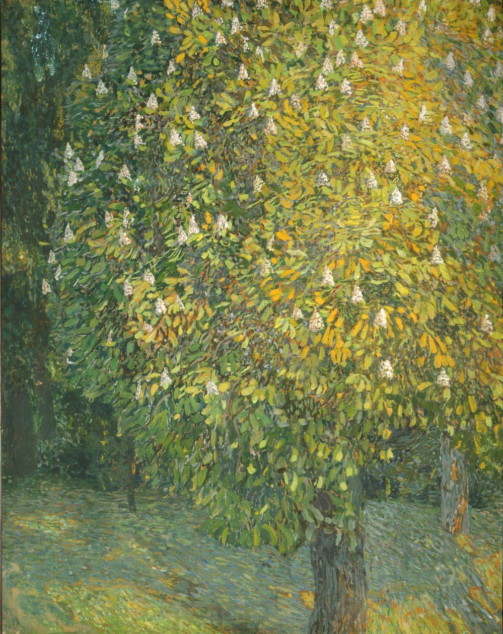 Blooming Chestnut Tree by Aleksandr Jakovlevic Golovin
