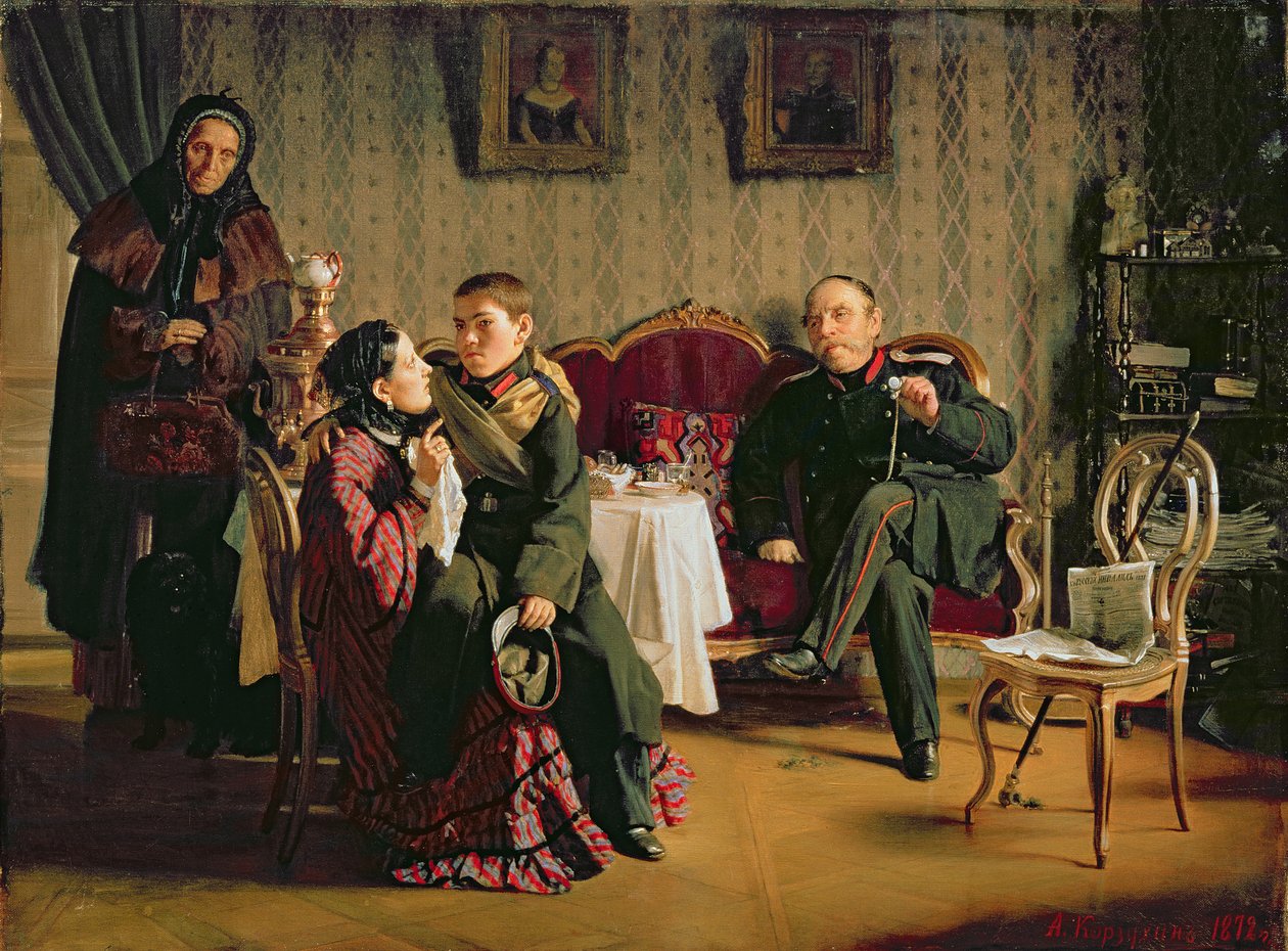 Day of the Parting by Aleksei Ivanovich Korzukhin