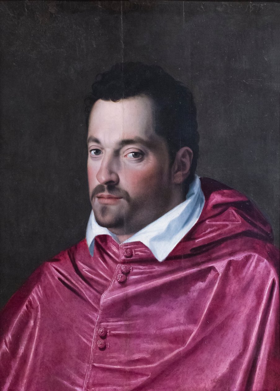 Portrait of Cardinal Ferdinando Medici by Alessandro Allori