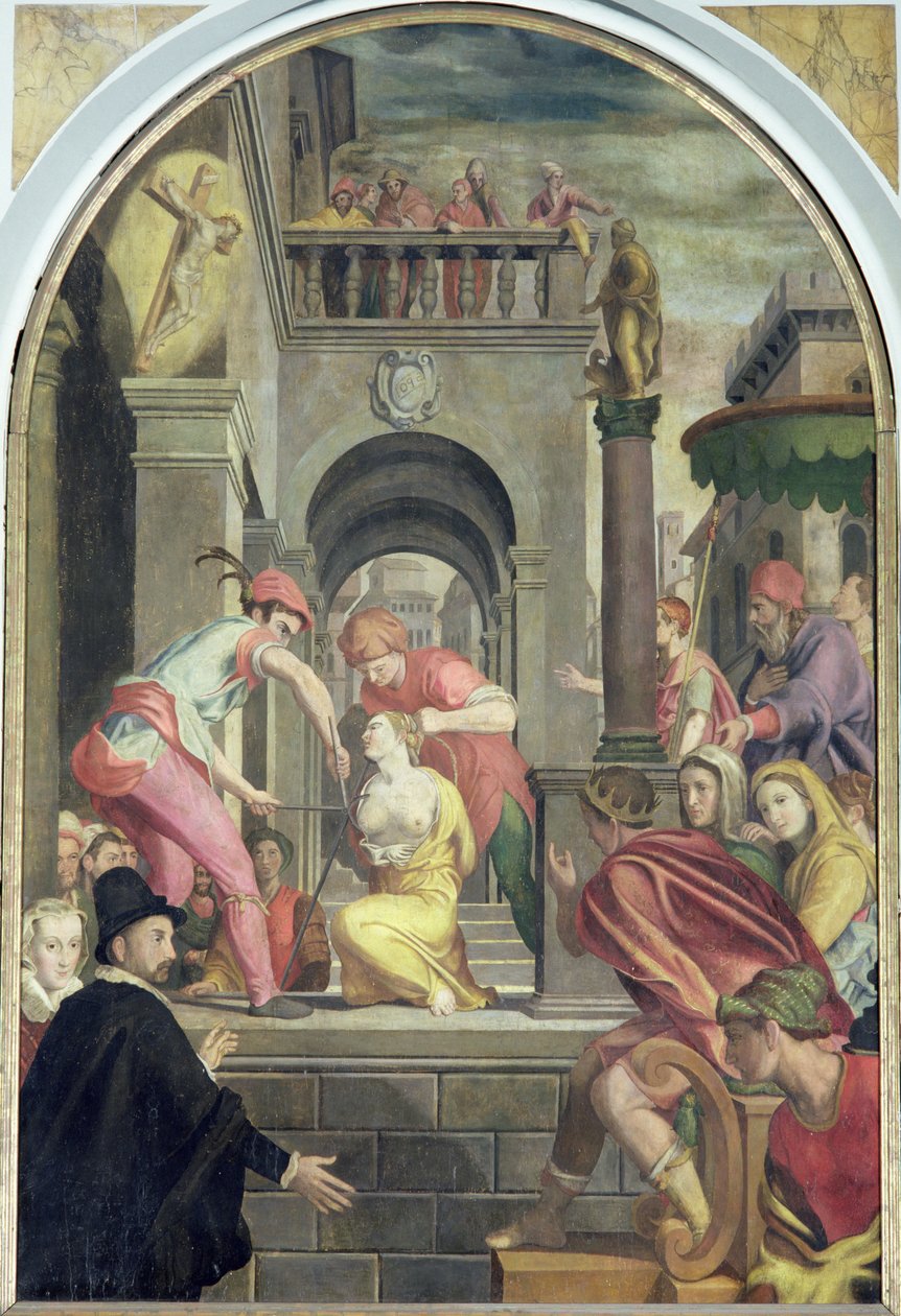 The Martyrdom of St. Agatha by Alessandro Allori