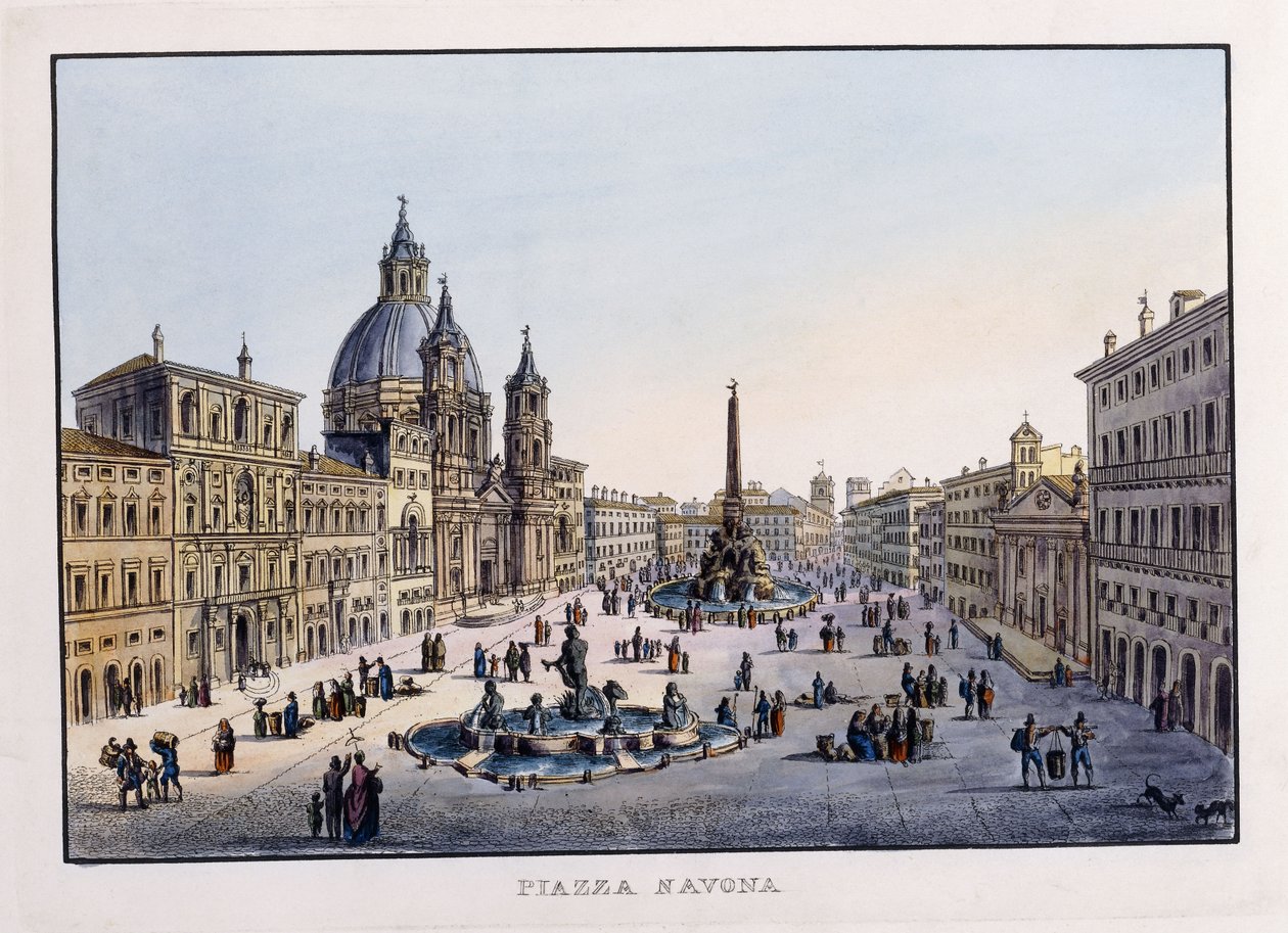 Piazza Navona by Alessandro Depoletti