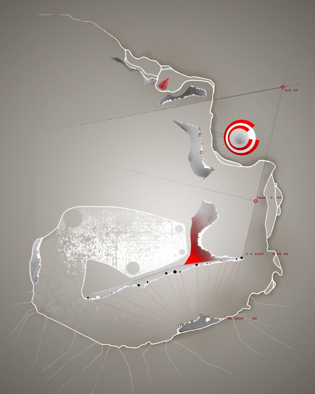Ukraine attacked by Russia, 2022 (illustration) by Alessandro Lonati
