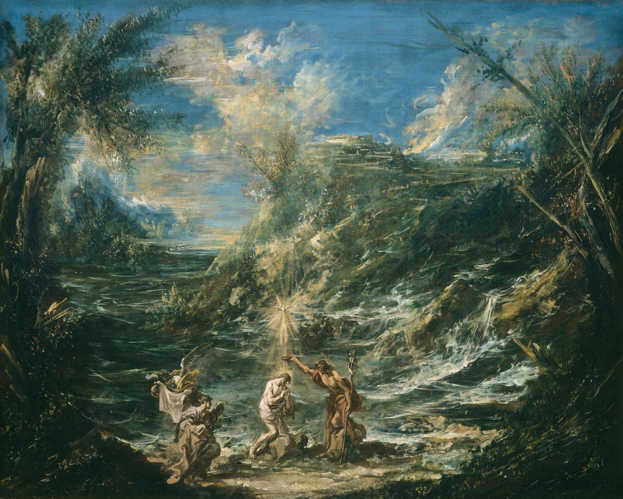 The Baptism of Christ by Alessandro Magnasco