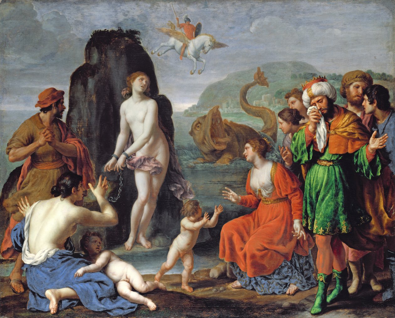 Perseus and Andromeda by Alessandro Turchi