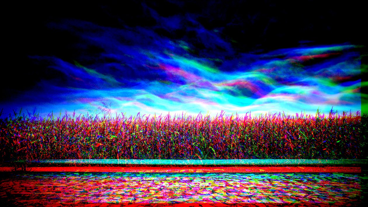 Blue screen by Alex Caminker