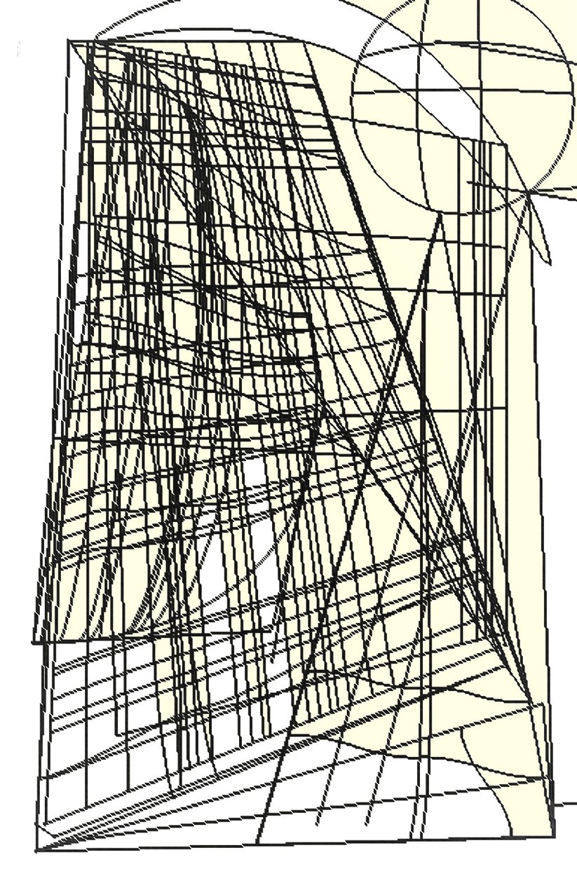 Graphic Landscape by Alex Caminker