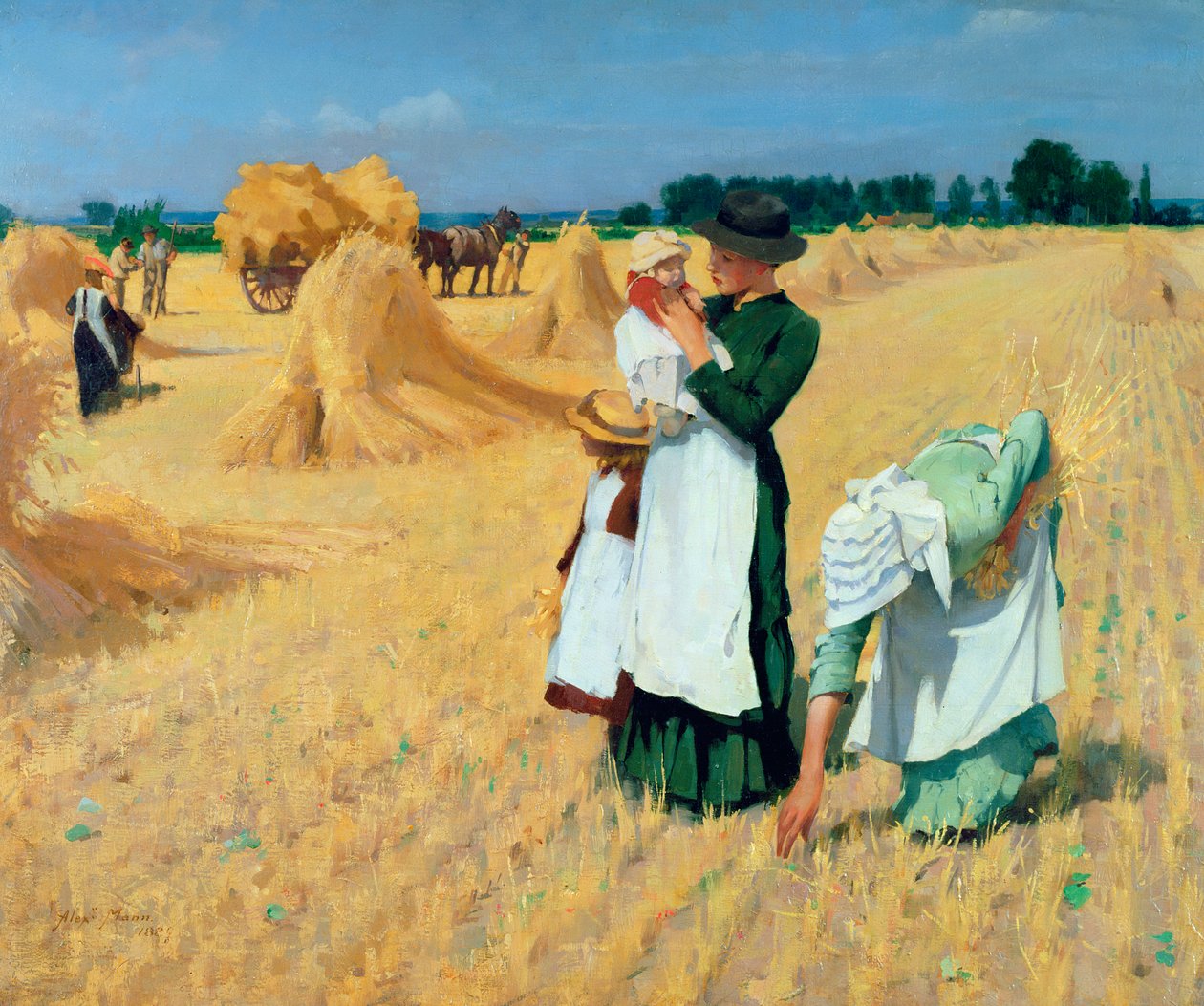 The Gleaners by Alexander Mann