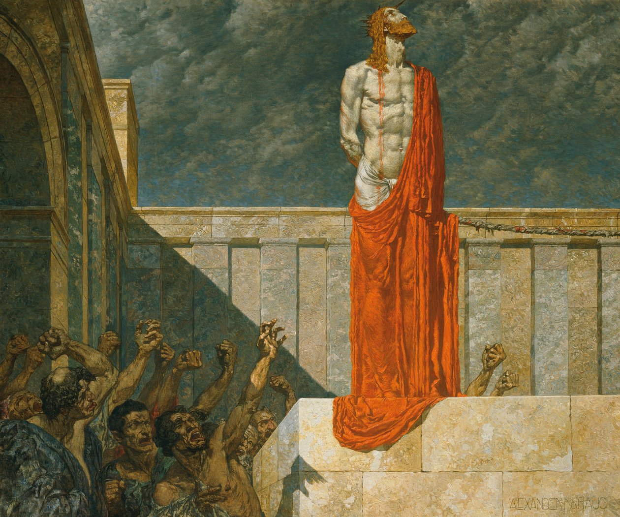 Crucify Him! by Alexander Rothaug