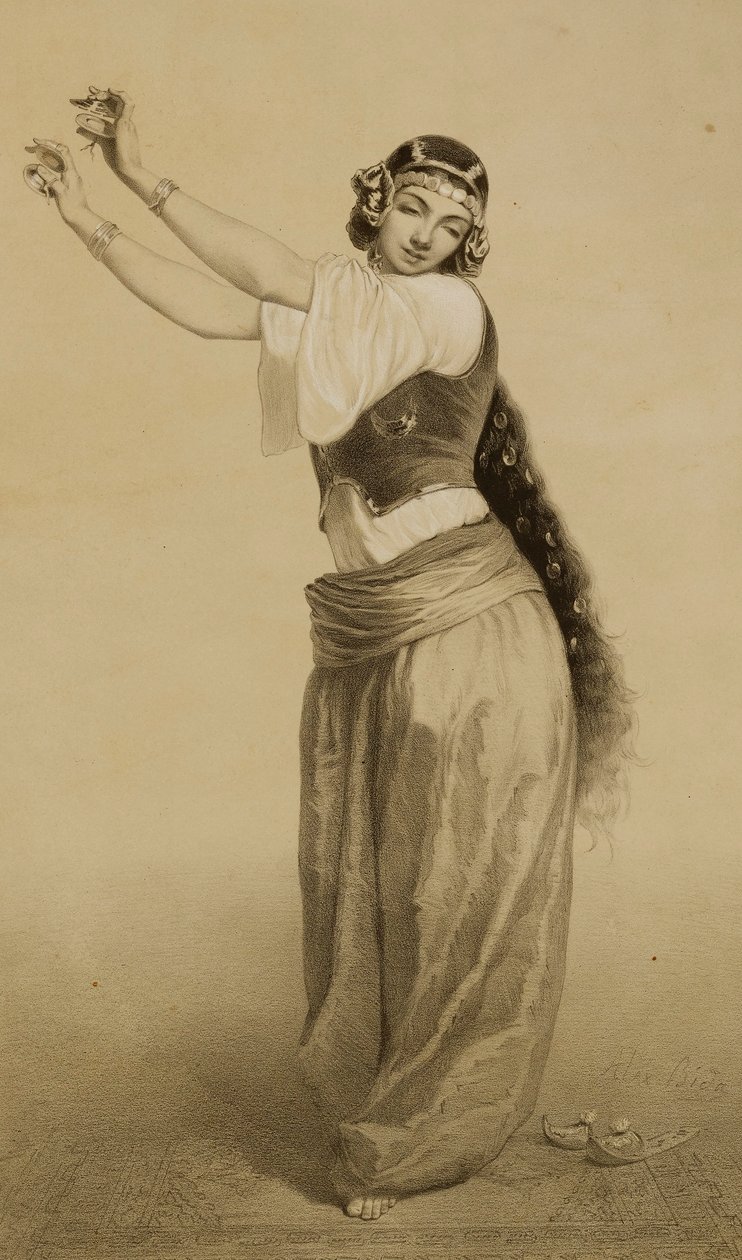 A Dancing Girl (Almeh) by Alexandre Bida