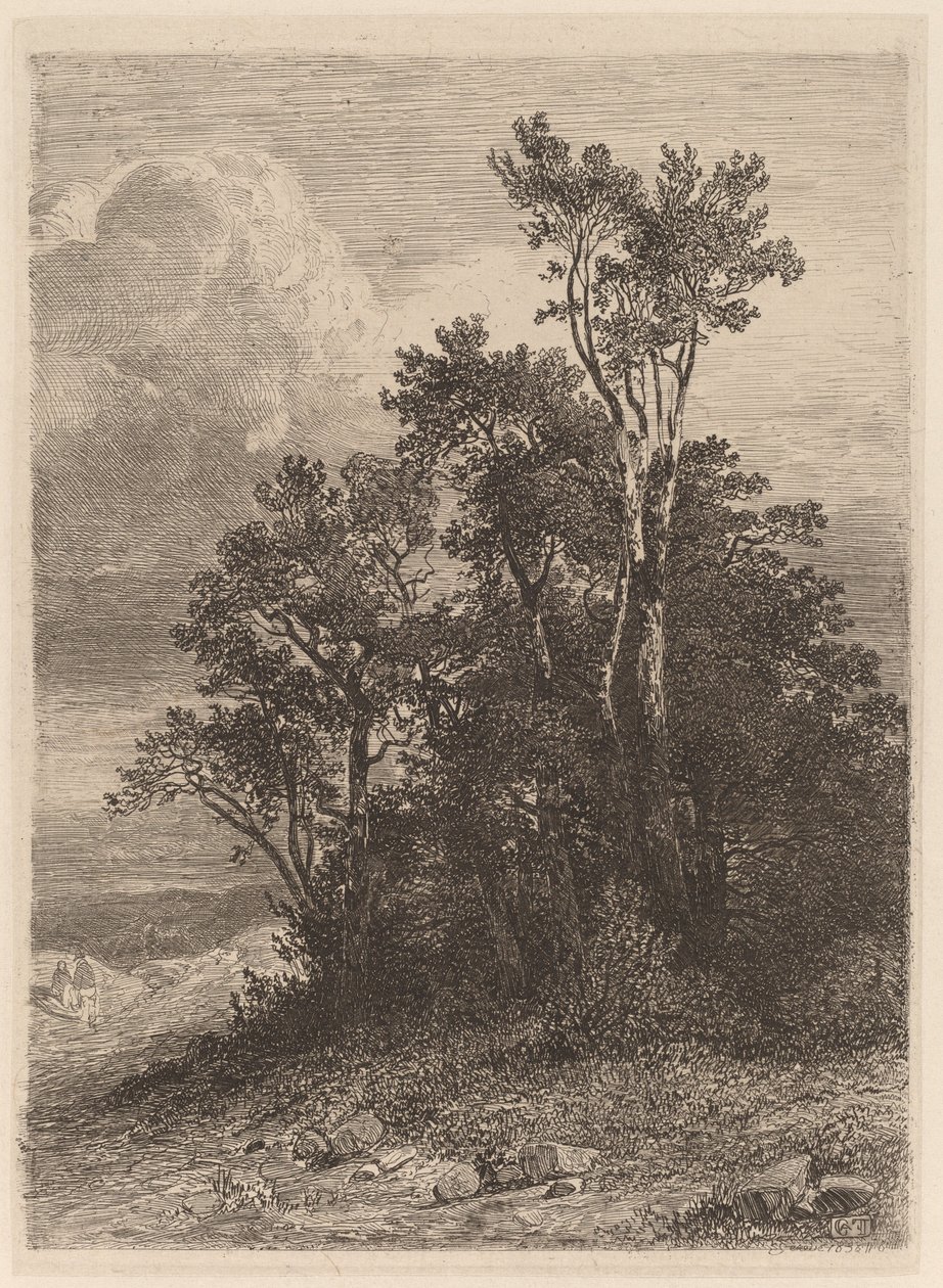 Grove of Trees by Alexandre Calame