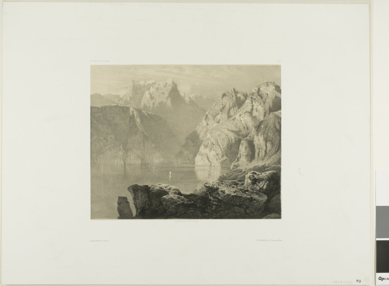 Lake Lucerne by Alexandre Calame