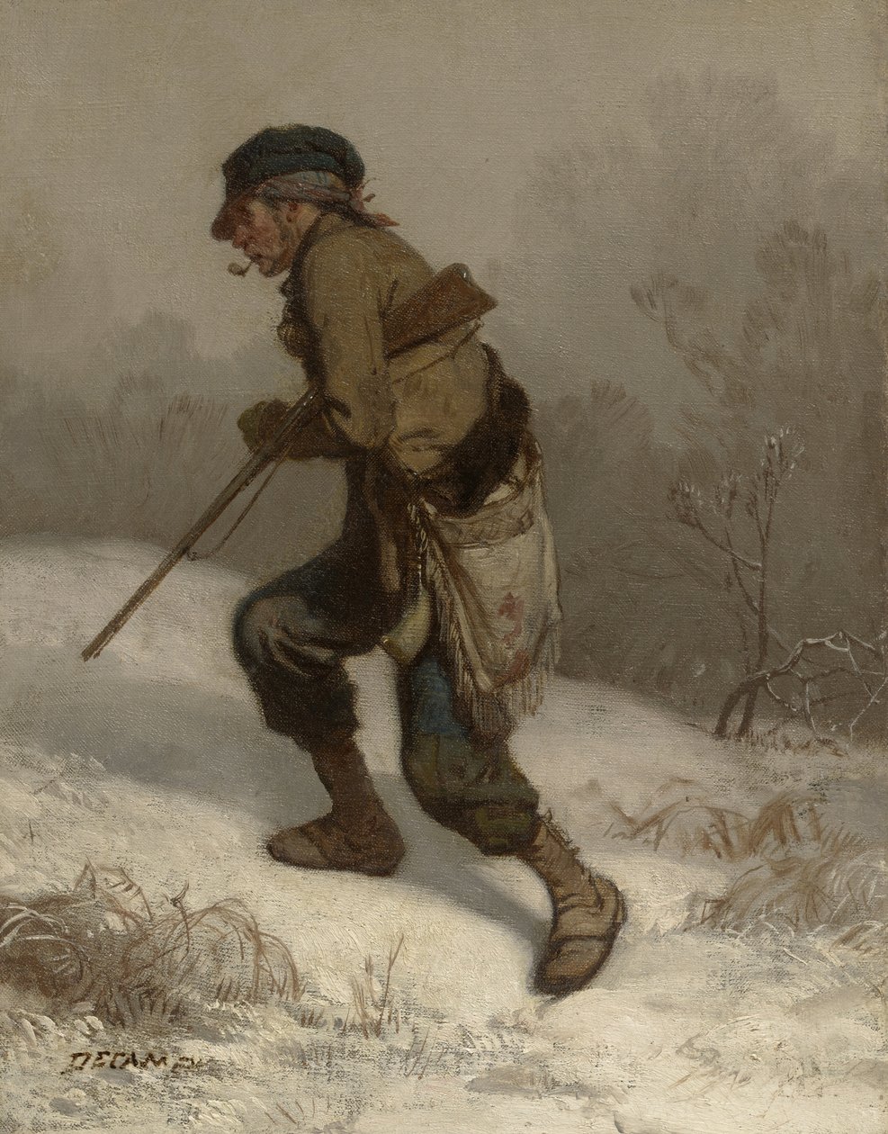 The Poacher by Alexandre Gabriel Decamps