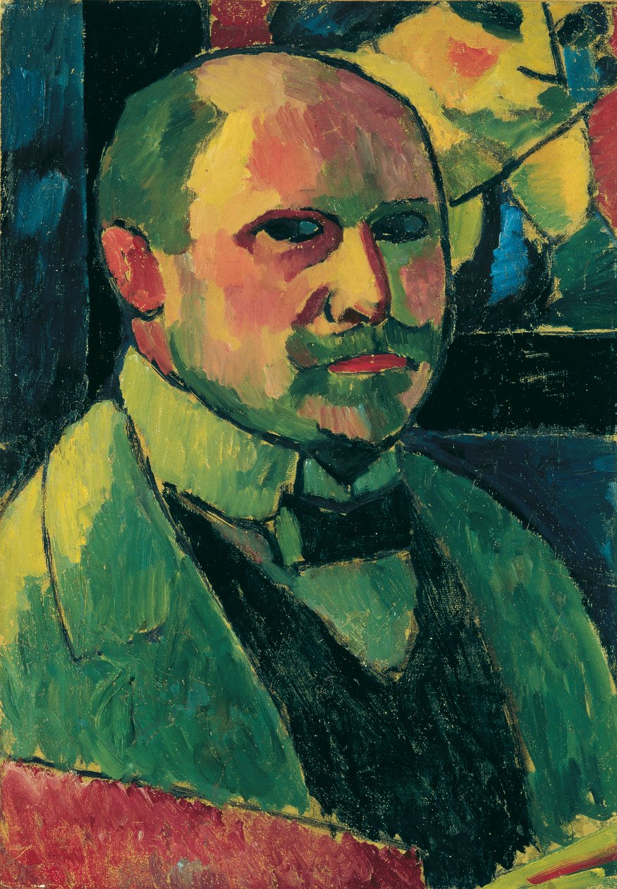 Self-Portrait by Alexei Javlensky von