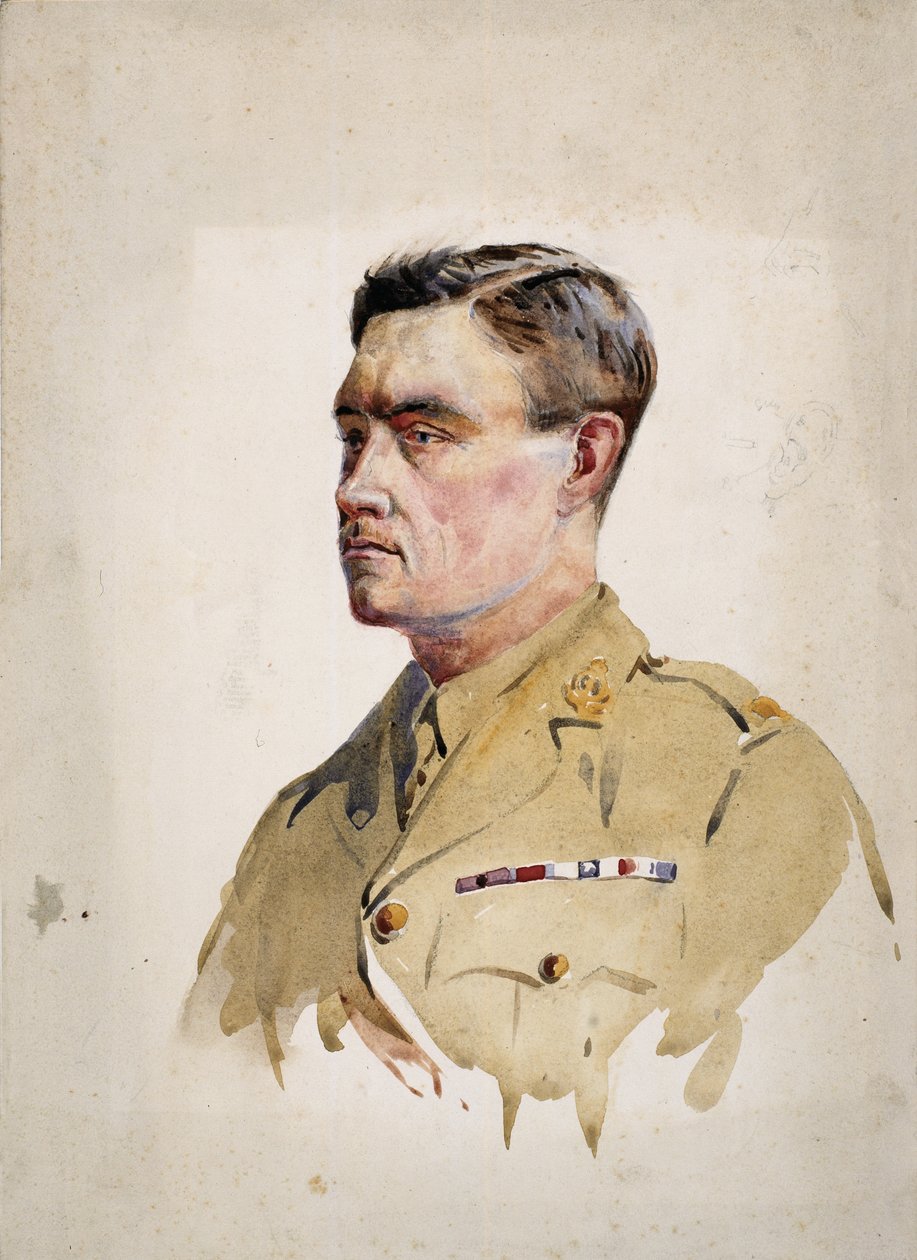 Major A. Martin-Leake, VC by Alfred Crowdy Lovett