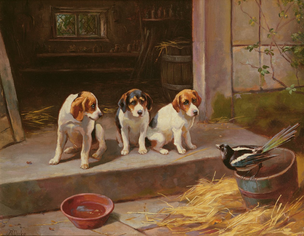The Uninvited Guest by Alfred Duke