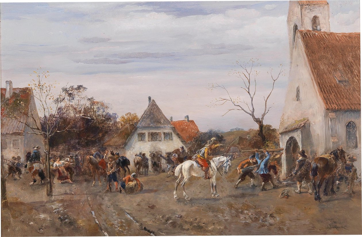 Looting by Alfred Friedlander