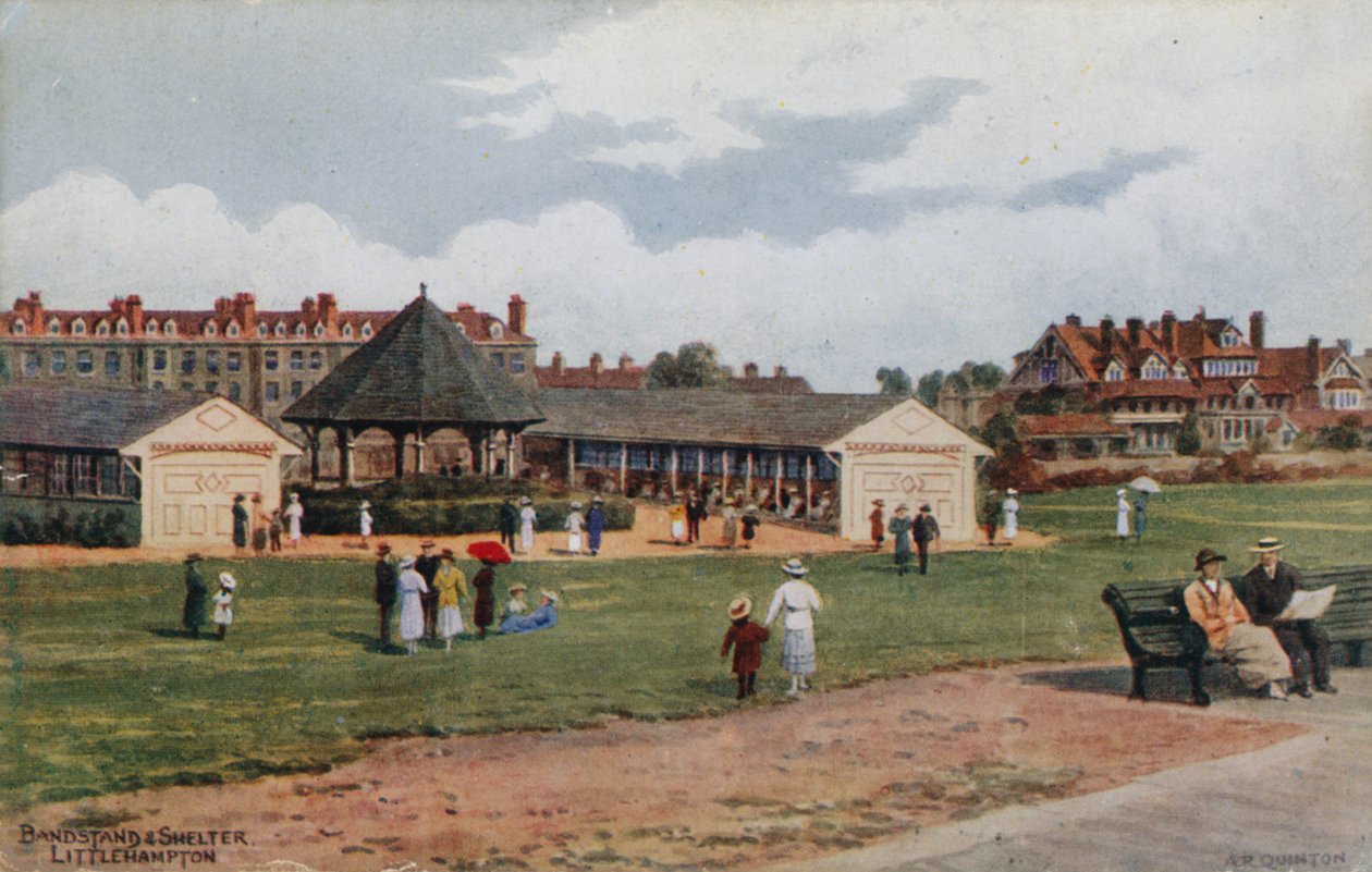 Bandstand and Shelter, Littlehampton by Alfred Robert Quinton