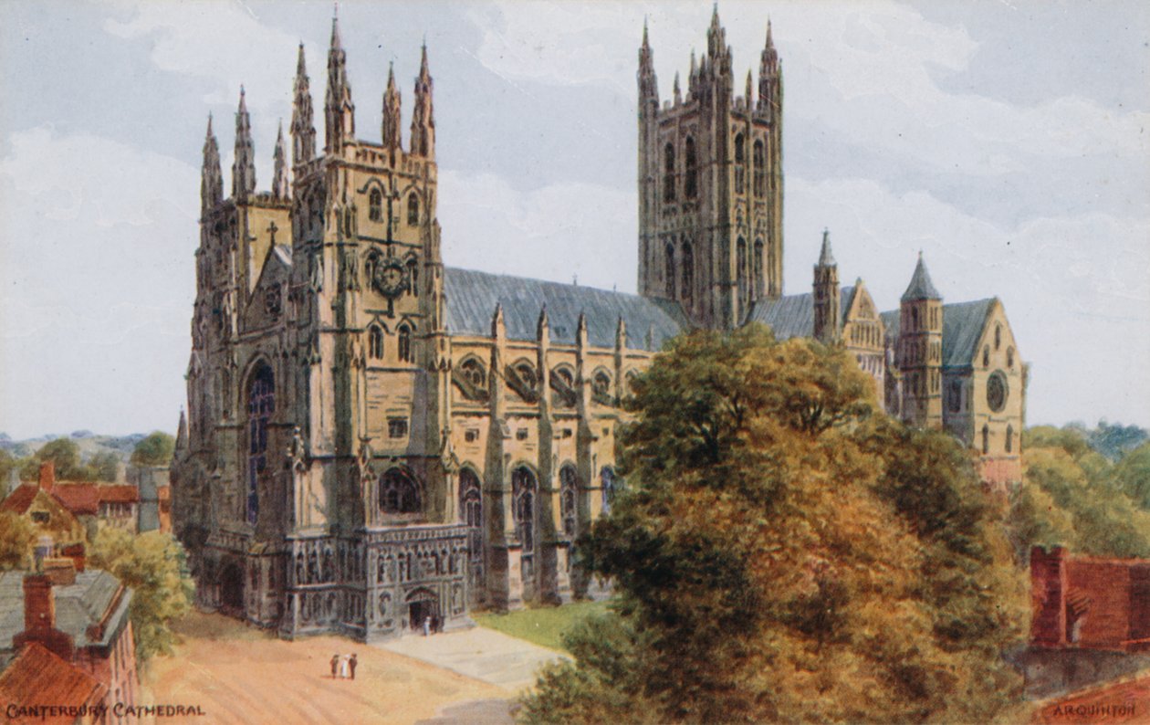 Canterbury Cathedral by Alfred Robert Quinton