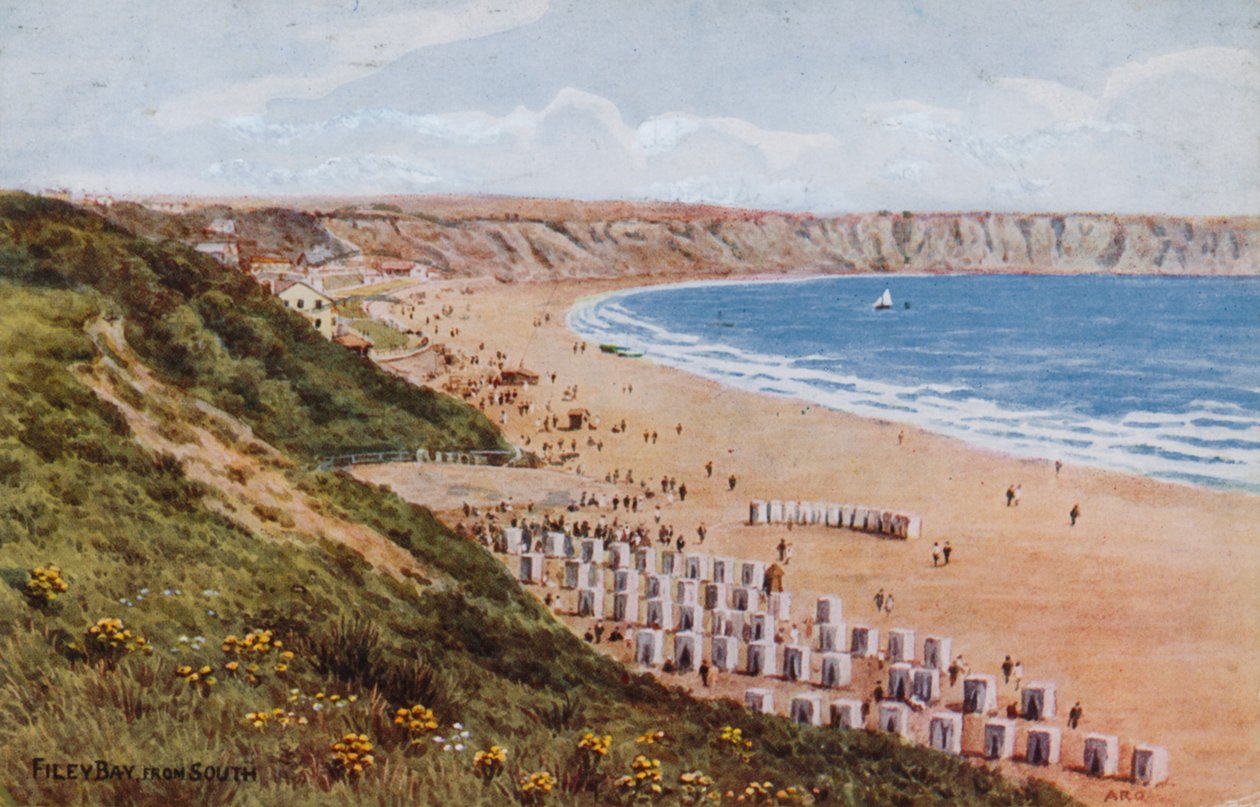 Filey Bay, from South by Alfred Robert Quinton