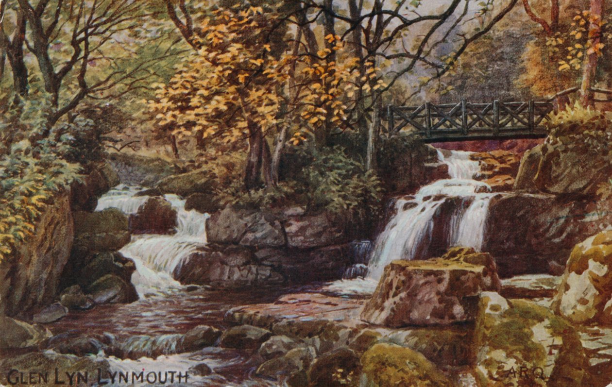 Glen Lyn, Lynmouth by Alfred Robert Quinton