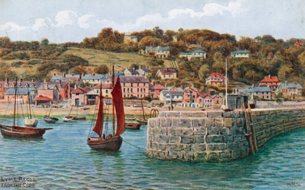 Lyme Regis, from the Cobb by Alfred Robert Quinton