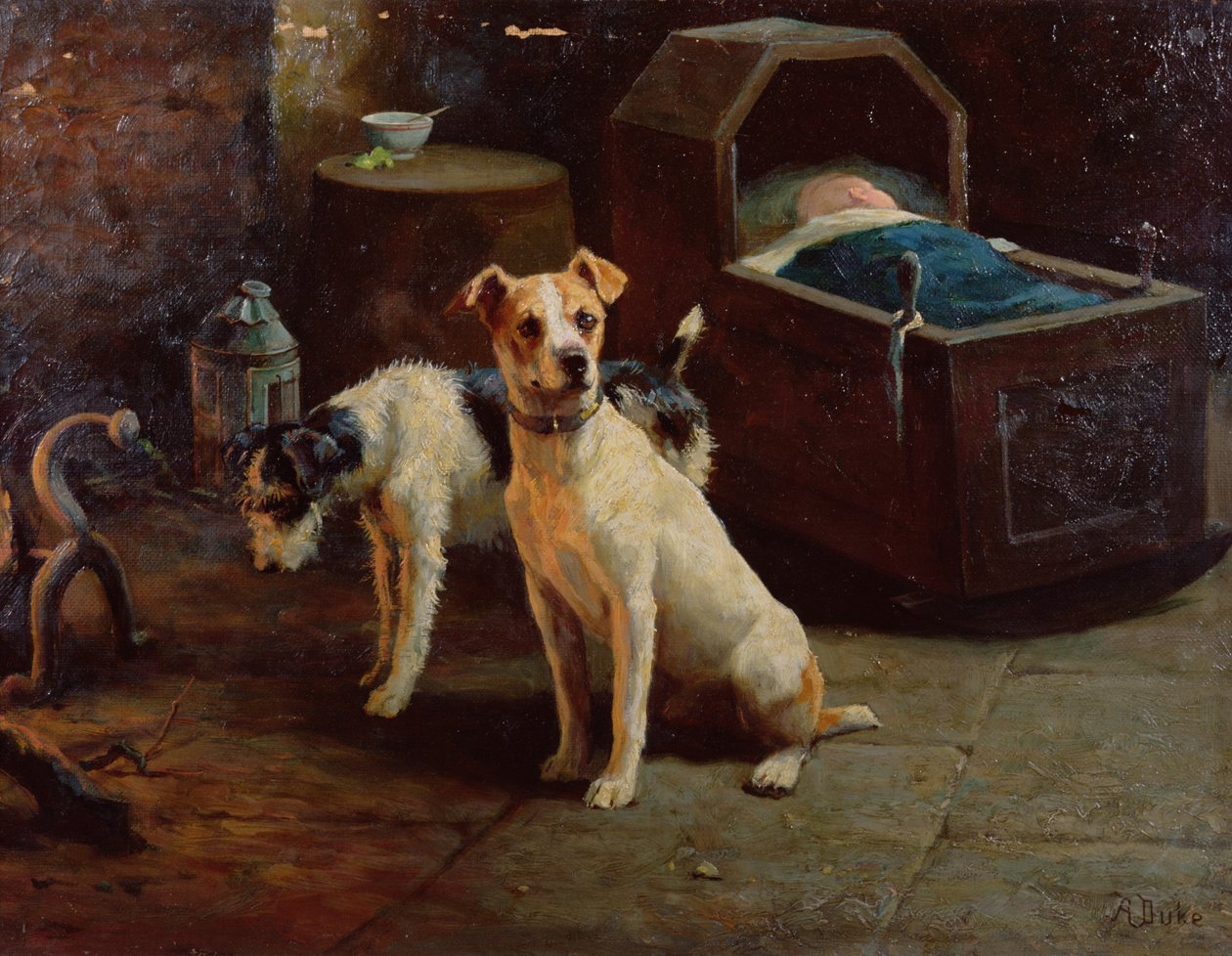Keeping Watch by Alfred Duke