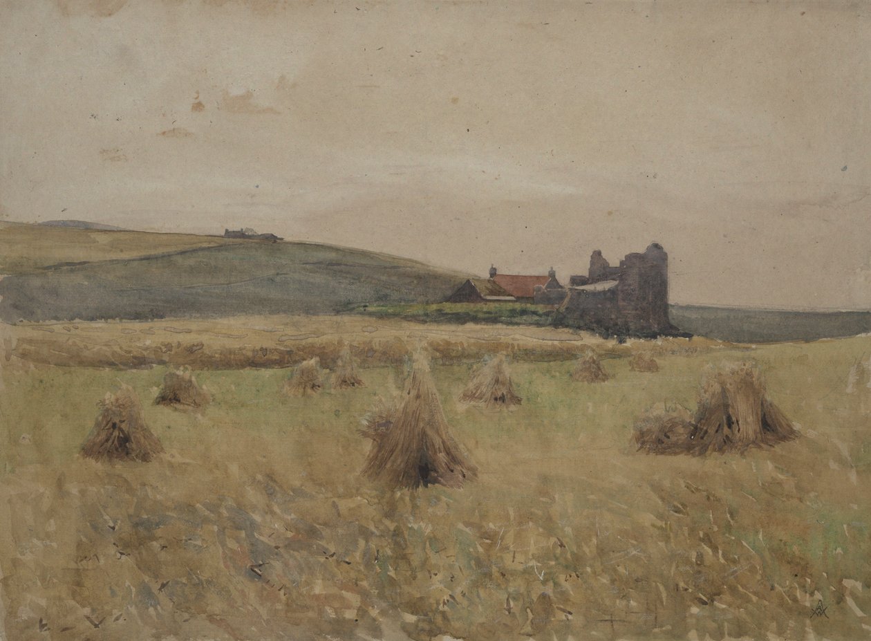 Wheatfield by Alfred R. Waud
