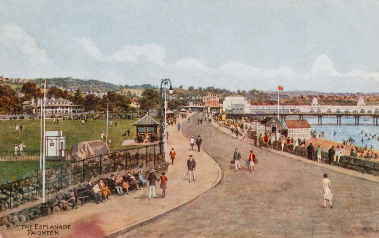 The Esplanade, Paignton by Alfred Robert Quinton