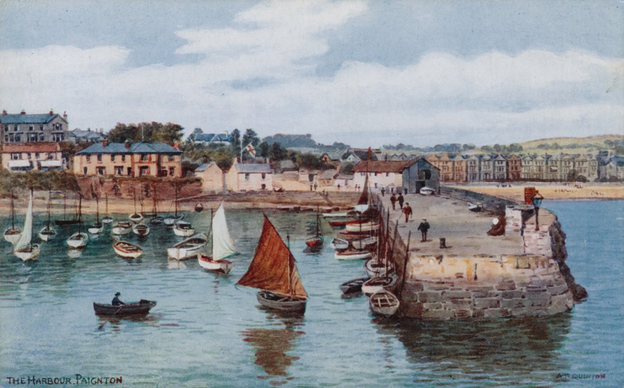 The Harbour, Paignton by Alfred Robert Quinton