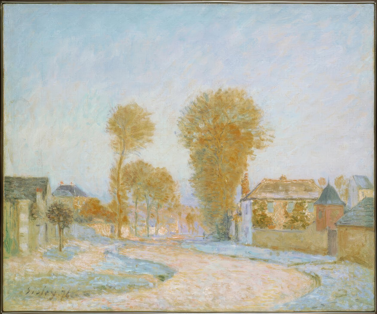 First Frost by Alfred Sisley