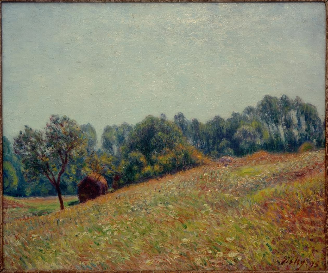 The Valley by Alfred Sisley