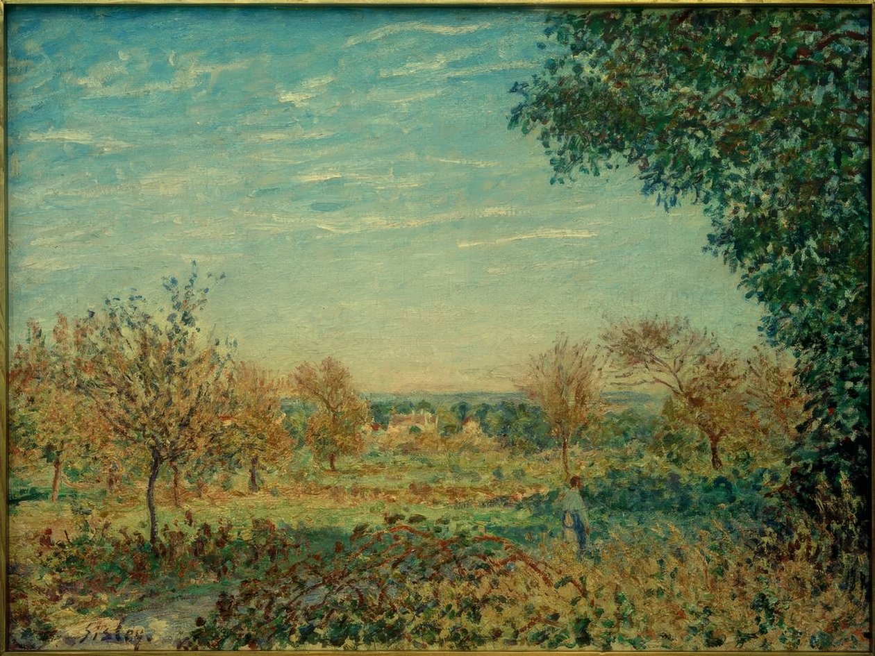 September Morning by Alfred Sisley