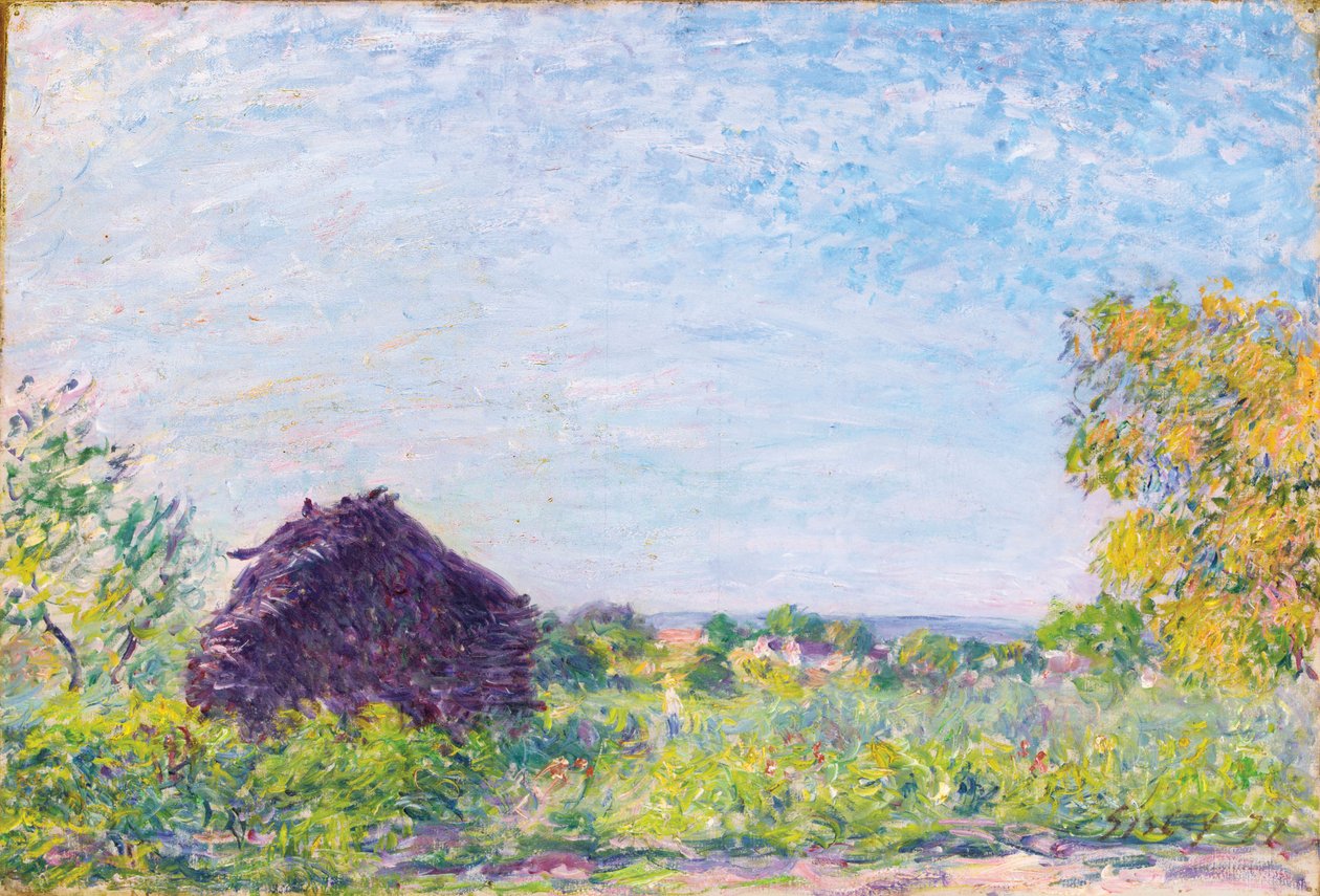The Haystack, 1877 by Alfred Sisley