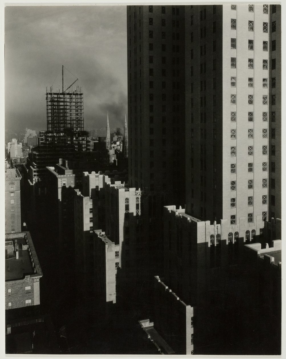 From My Window at the Shelton, West by Alfred Stieglitz