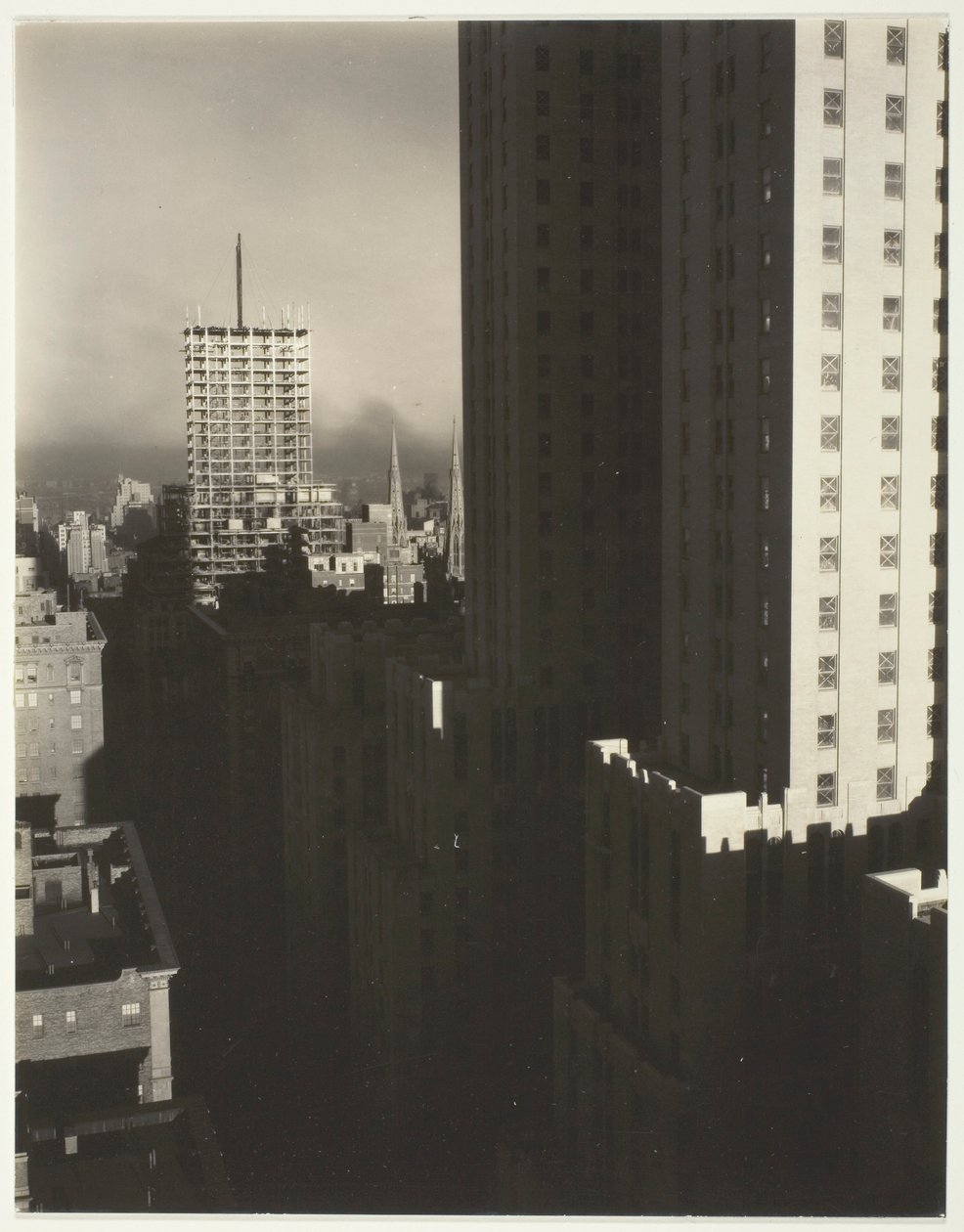 From My Window at the Shelton, West by Alfred Stieglitz