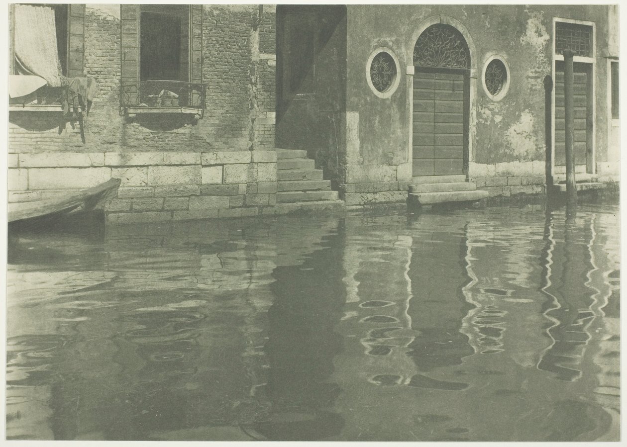 Reflections—Venice by Alfred Stieglitz
